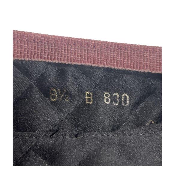 Ralph Lauren Velvet Crest Loafers Burgundy Smoking Slipper - Picture 2 of 6